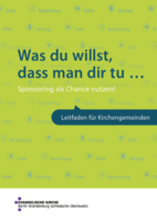 Titelseite vom Sponsoring-Leitfaden der EKBO