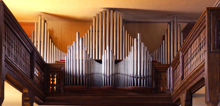 Steinmeyer-Orgel in Peterskirche Gutach, 2021 durch die Stiftung Orgelklang gefördert